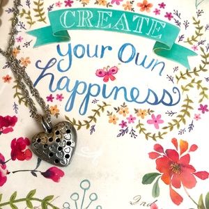 Silver Locket Necklace